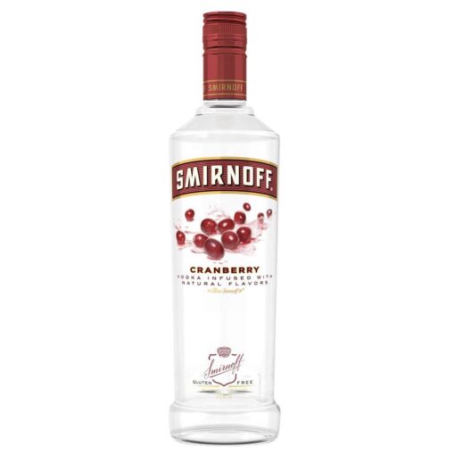 Smirnoff Cranberry Flavoured Vodka 75cl